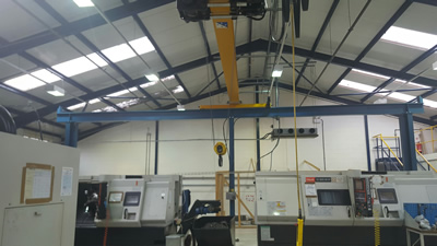 1t crane gantry steel work